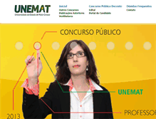 Tablet Screenshot of florestal.unemat.br
