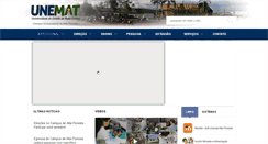 Desktop Screenshot of pl.unemat.br